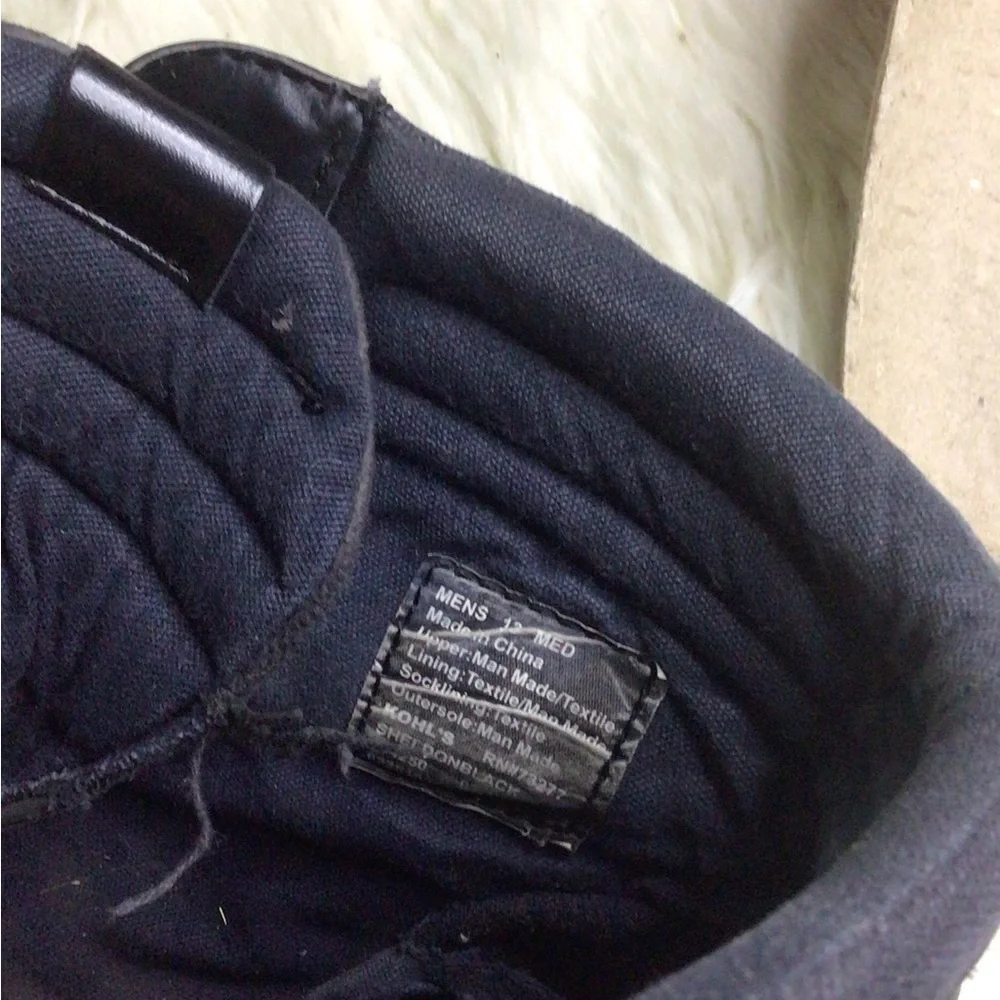 BLACK BOOT FOR MAN 13 M